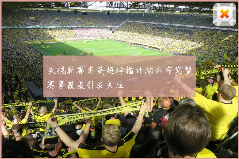 央视新赛季英超转播计划公布完整赛事覆盖引发关注